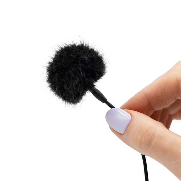 BUBBLEBEE Windbubble PRO lavalier microphone windshield