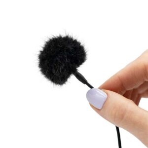 BUBBLEBEE Windbubble PRO lavalier microphone windshield