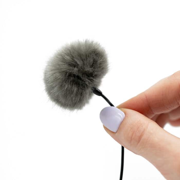 BUBBLEBEE Windbubble PRO lavalier microphone windshield