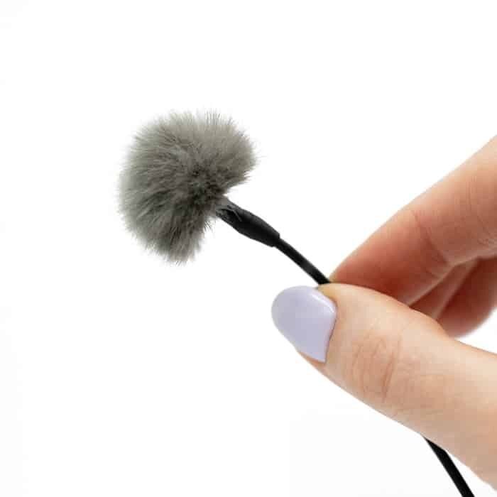 BUBBLEBEE Windbubble PRO lavalier microphone windshield