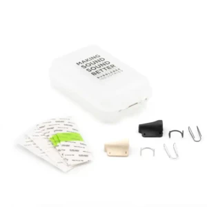 BUBBLEBEE Mic Hiding Starter Kit for Sennheiser ME2-II, black & white