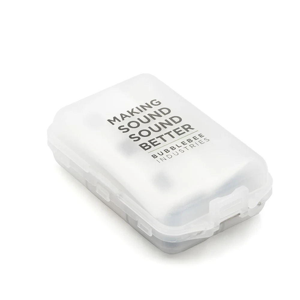 BUBBLEBEE Mic Hiding Starter Kit for Sennheiser ME2-II, black & white