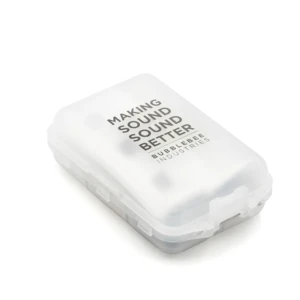 BUBBLEBEE Mic Hiding Starter Kit for Sennheiser ME2-II, black & white