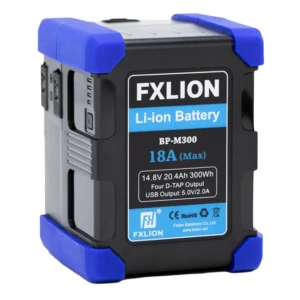 FXLION 300Wh High Power Square Battery with impact-proof rubber corners