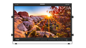 24" TVLOGIC LUM-242H DCI-UHD monitor, 10 bit IPS LCD, 12-bit processing, 12G-SDI/HDMI