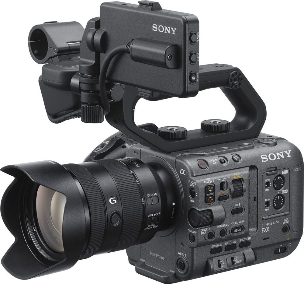 SONY FX6 full-frame Cinema Line camera