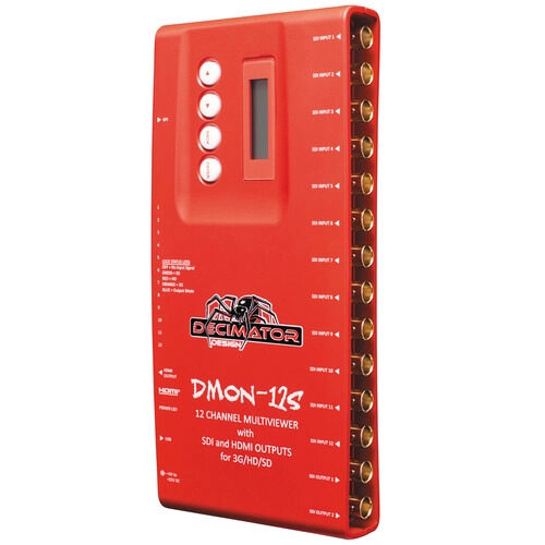 DECIMATOR MC-DMON-9S openGear 9-channel multi-viewer