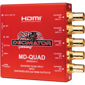 DECIMATOR MC-DMON-9S openGear 9-channel multi-viewer