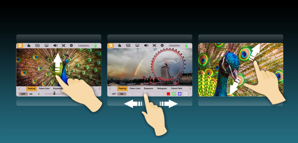 5" LILLIPUT T5 HDMI touchscreen monitor