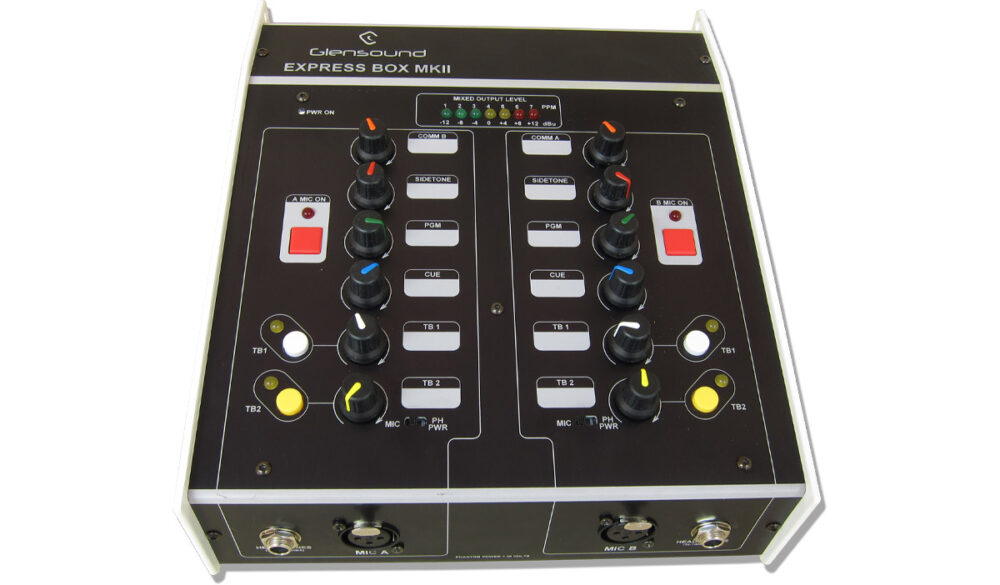 GLENSOUND Express Box MKII simple 2 user commentary unit