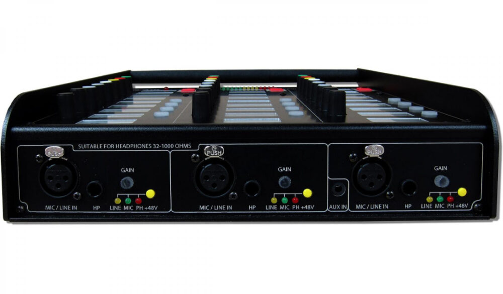 GLENSOUND Paradiso Dante AES67 commentators box