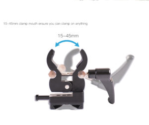 V-mount battery clamp