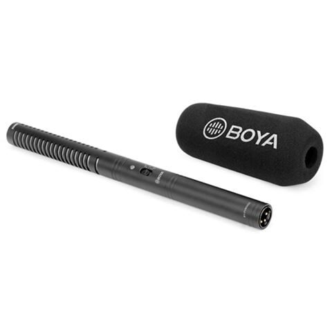 BOYA BY-PVM3000S shotgun microphone with short capsule