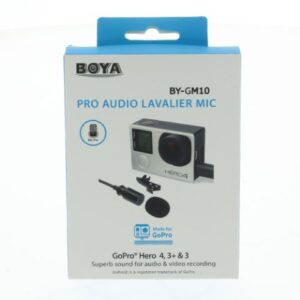 BOYA BY-GM10 lavalier microphone for GoPro