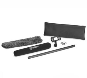 BOYA BY-PVM3000L shotgun microphone with long capsule