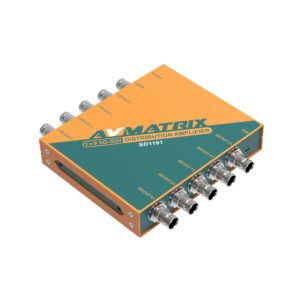 AVMATRIX SD1191 1×9 SDI reclocking distribution amplifier