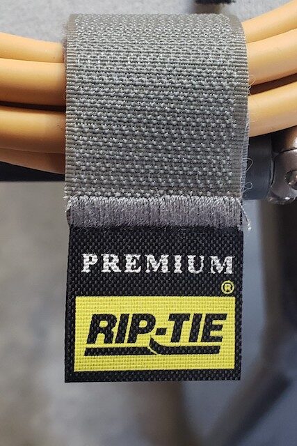 1" x 14.5" RIP-TIE Rip-Lock CableWrap, 10 Pack, GREY
