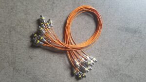 BELDEN 179DT serial digital coax cable, orange