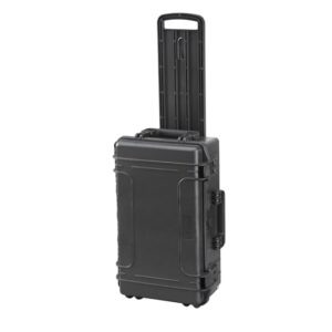 PANARO MAX520CAMTR waterproof case, trolley, black, padded dividers