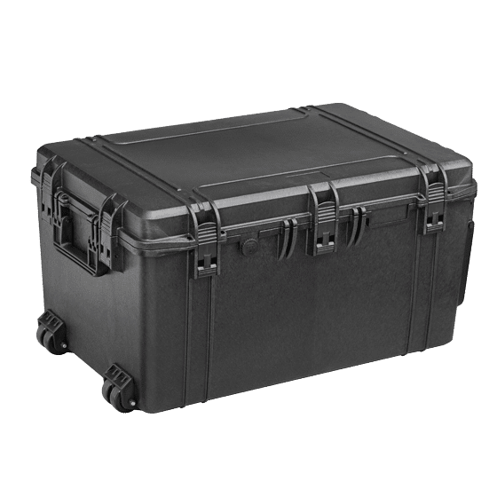 PANARO MAX750H400 waterproof case, black, wheeled, empty