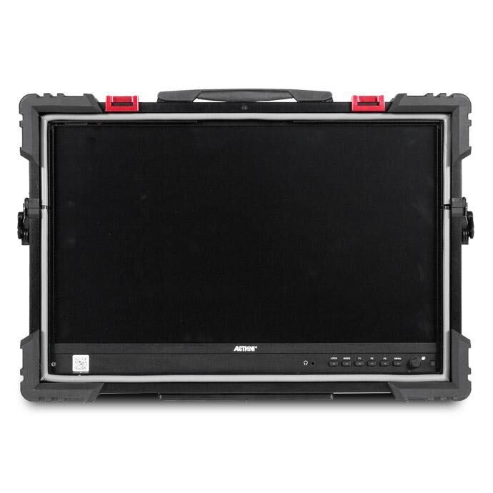 21.5” RUIGE AT-2200HD 3G-SDI HDMI broadcast monitor with armor case