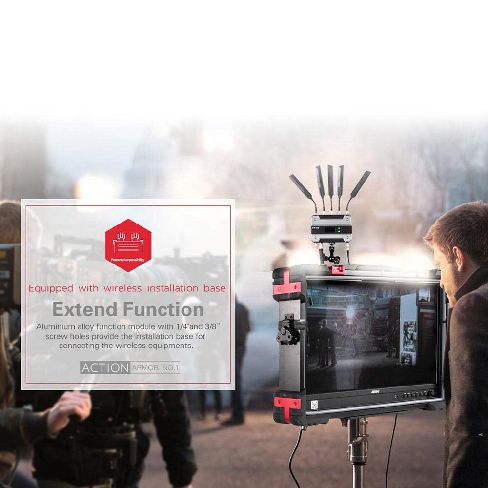 21.5” RUIGE AT-2200HD 3G-SDI HDMI broadcast monitor with armor case