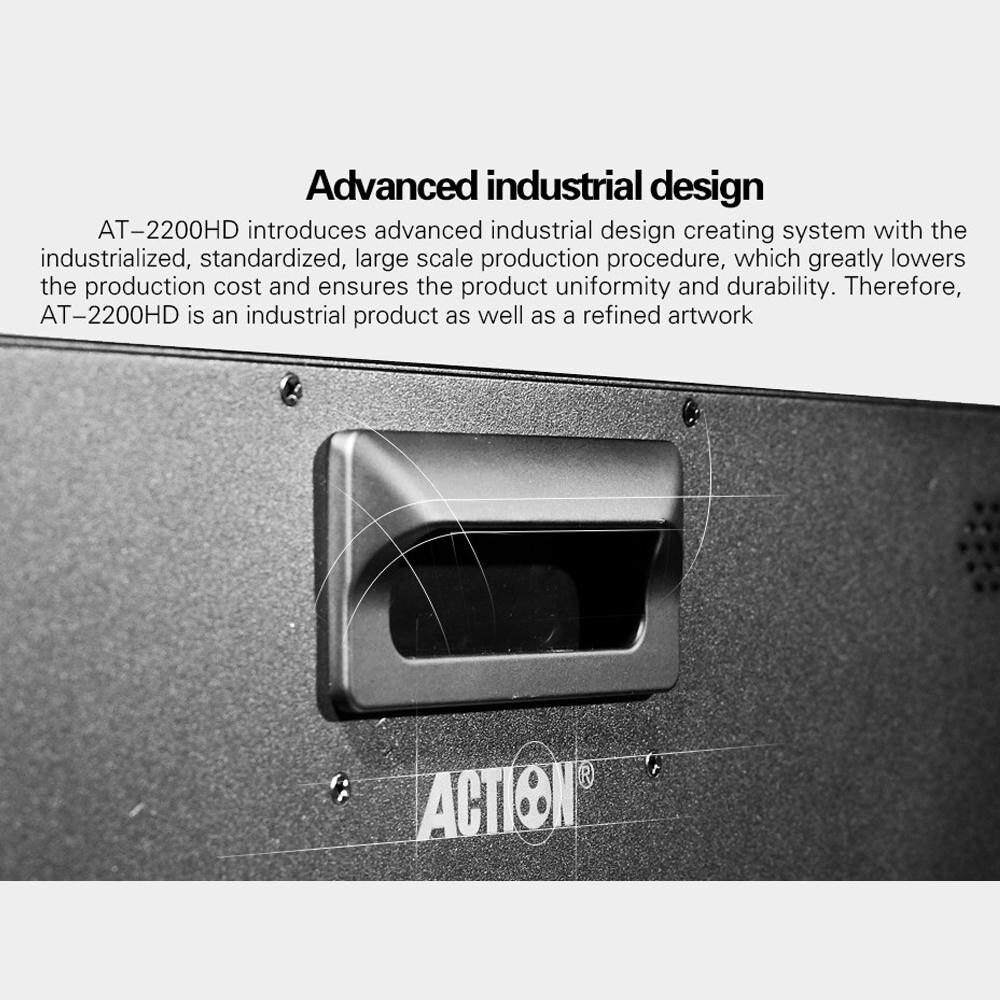 21.5” RUIGE AT-2200HD 3G-SDI HDMI broadcast monitor