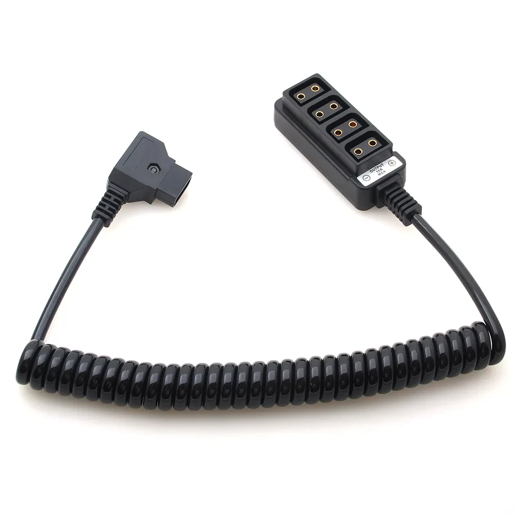 D-Tap splitter cable coiled