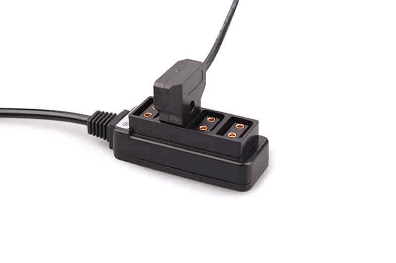 D-Tap splitter cable coiled