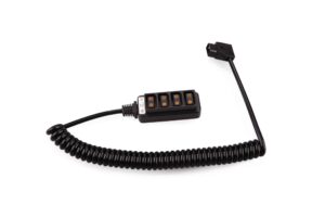 D-Tap splitter cable coiled