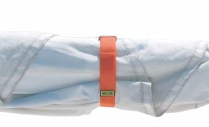 1" x 18" RIP-TIE CinchStrap, 10 Pack, BLACK