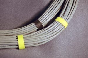 1/2" x 30' RIP-TIE RipWrap, 1 Roll, BLACK