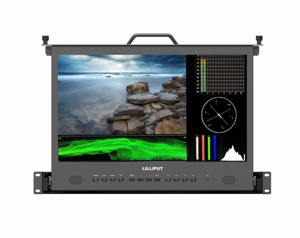 17.3" LILLIPUT RM-1730S full-HD pull-out rack monitor