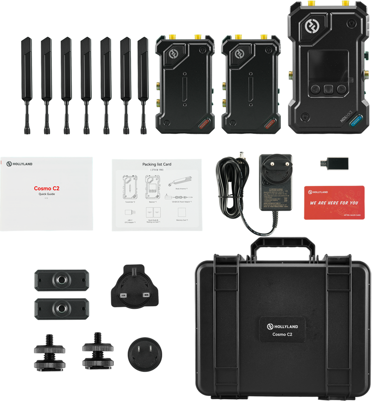 HOLLYLAND COSMO C2 2 Transmitters/1 Receiver Kit