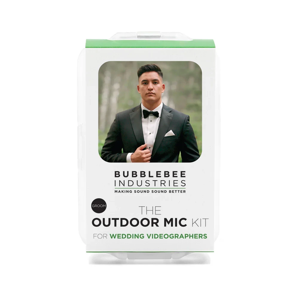 BUBBLEBEE The Groom Outdoor Mic Kit for Wedding Videographers