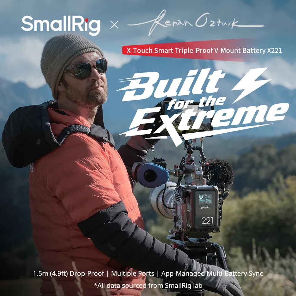 SMALLRIG 4985 X-Touch Smart Triple-Proof V-Mount Aku X221