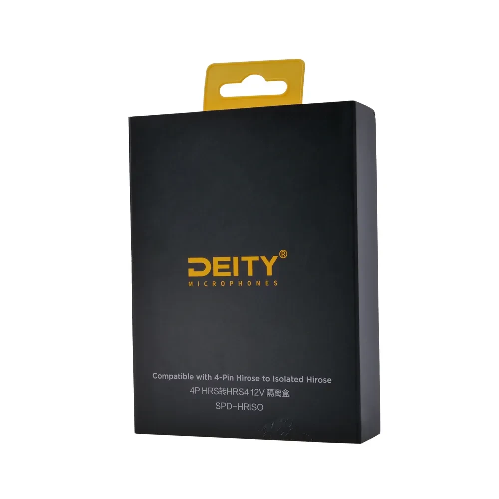 DEITY SPD-HRISO inline power isolator cable (4-Pin Hirose to Isolated Hirose)