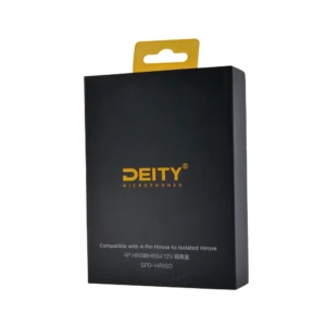 DEITY SPD-HRISO inline power isolator cable (4-Pin Hirose to Isolated Hirose)
