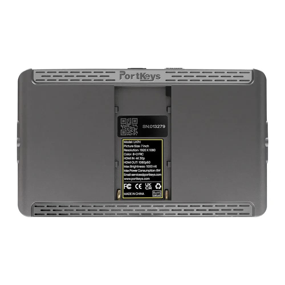 7" PORTKEYS LH7H 1000nits HDMI camera monitor