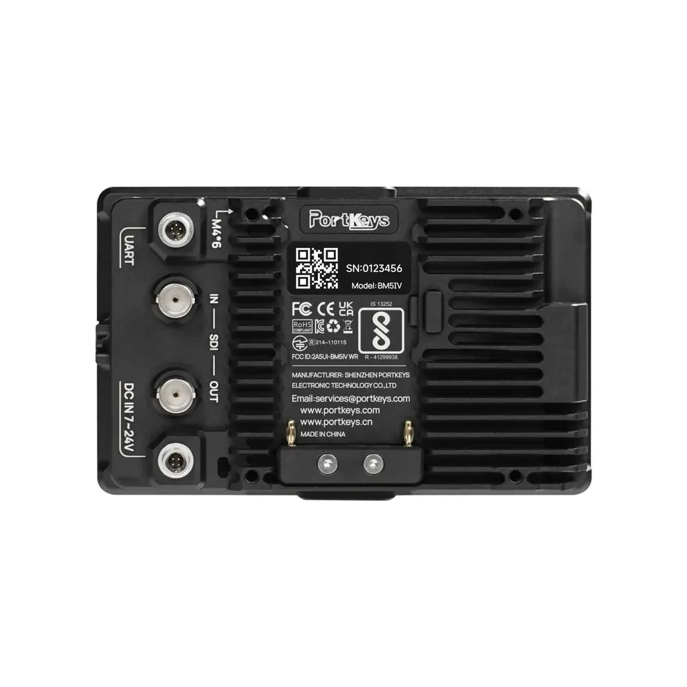 5.5″ PORTKEYS BM5IV 2000nits SDI/HDMI field monitor
