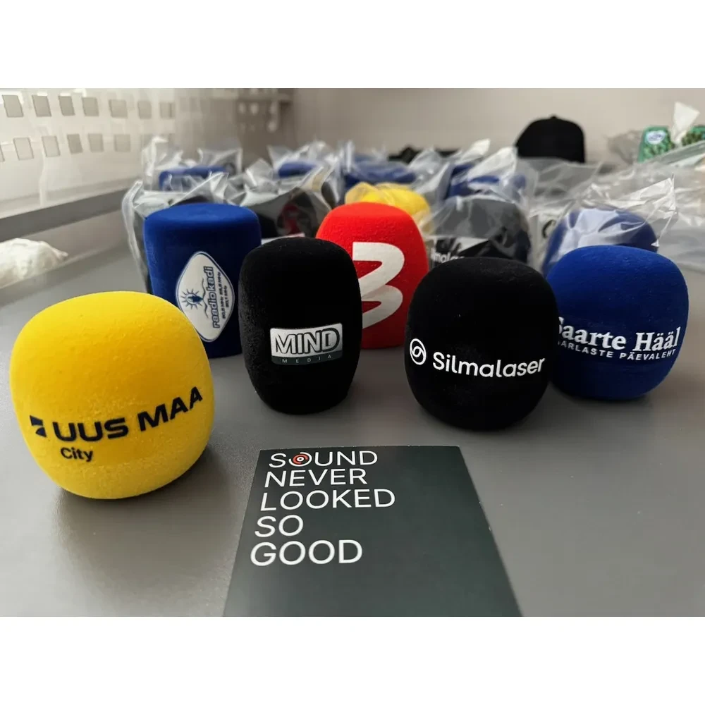 Kvaliteetsed mikrofonikatted tuulekaitseks ja visuaalseks turunduseks