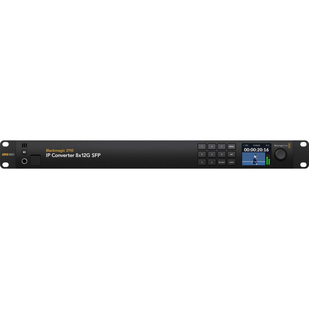 BLACKMAGIC DESIGN 2110 IP Converter 8x12G SFP