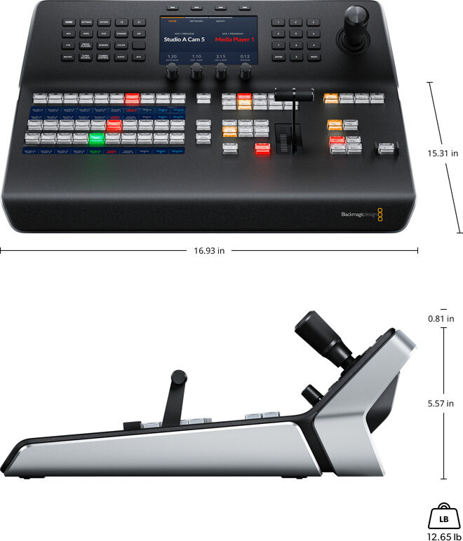 BLACKMAGIC DESIGN ATEM 1 M/E Advanced Panel 10