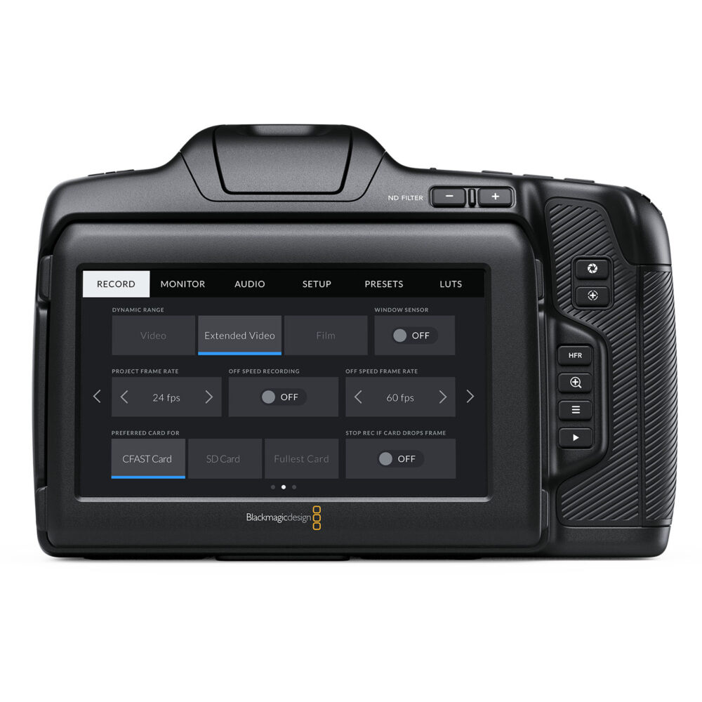 BLACKMAGIC DESIGN Pocket Cinema Camera 6K Pro