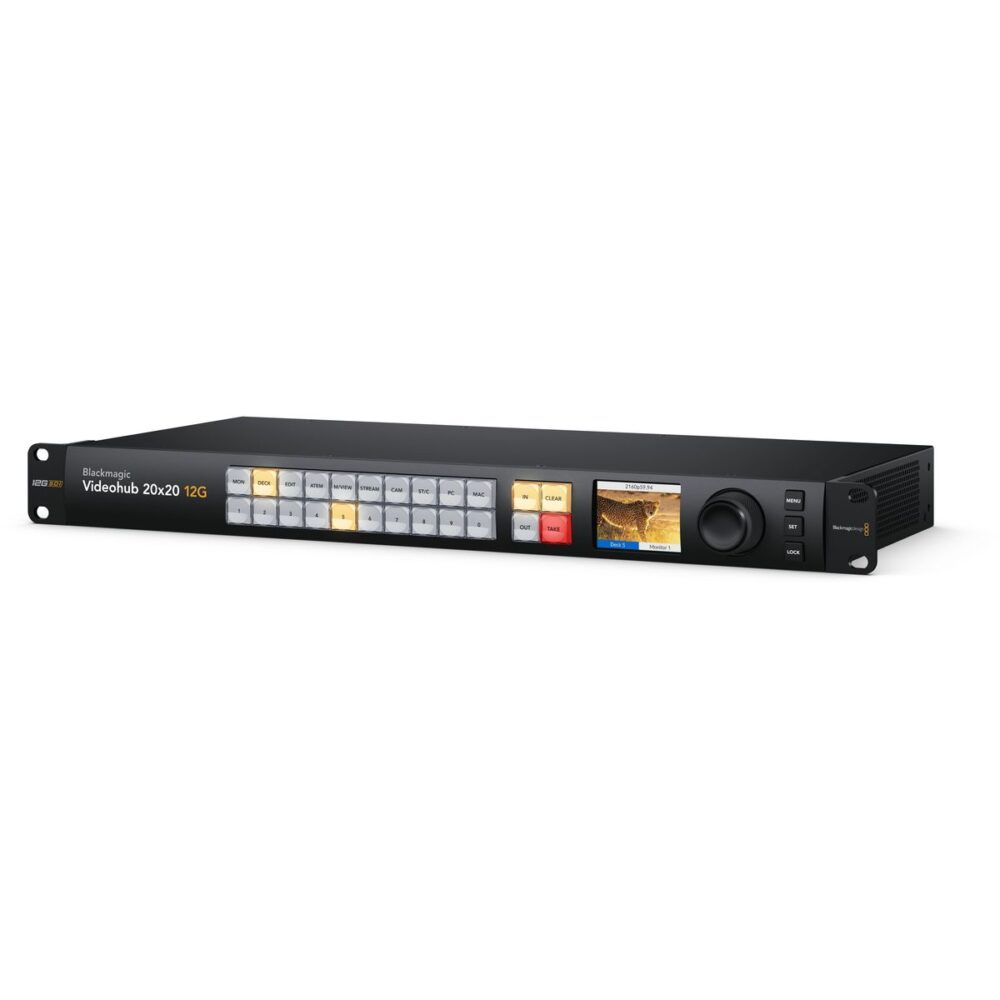 BLACKMAGIC DESIGN VideoHub 12G 20x20