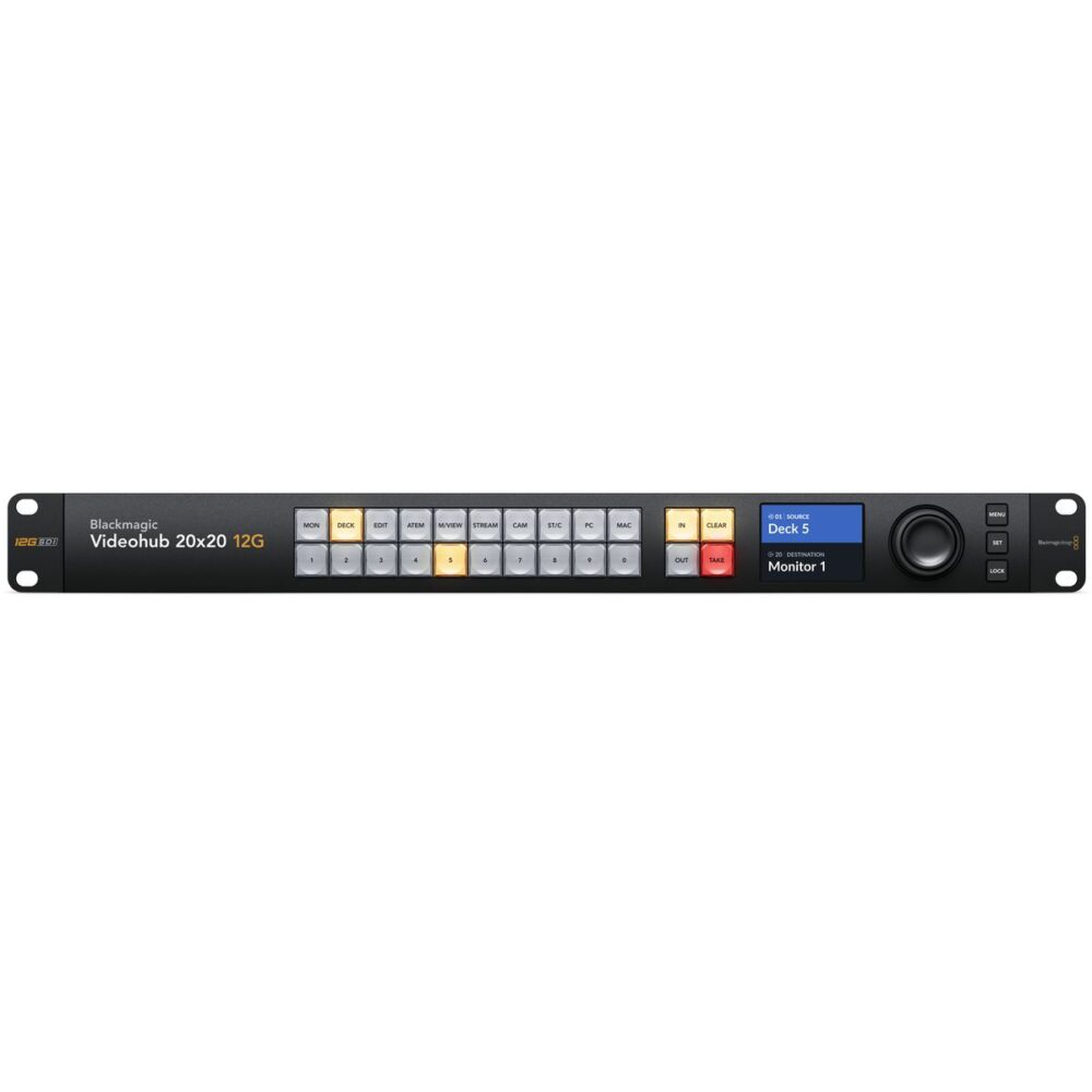 BLACKMAGIC DESIGN VideoHub 12G 20x20