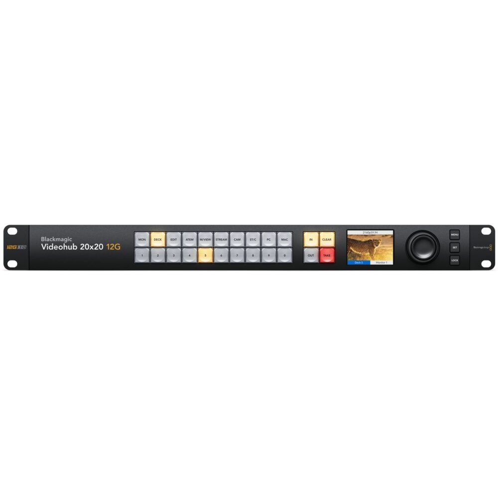 BLACKMAGIC DESIGN VideoHub 12G 20x20
