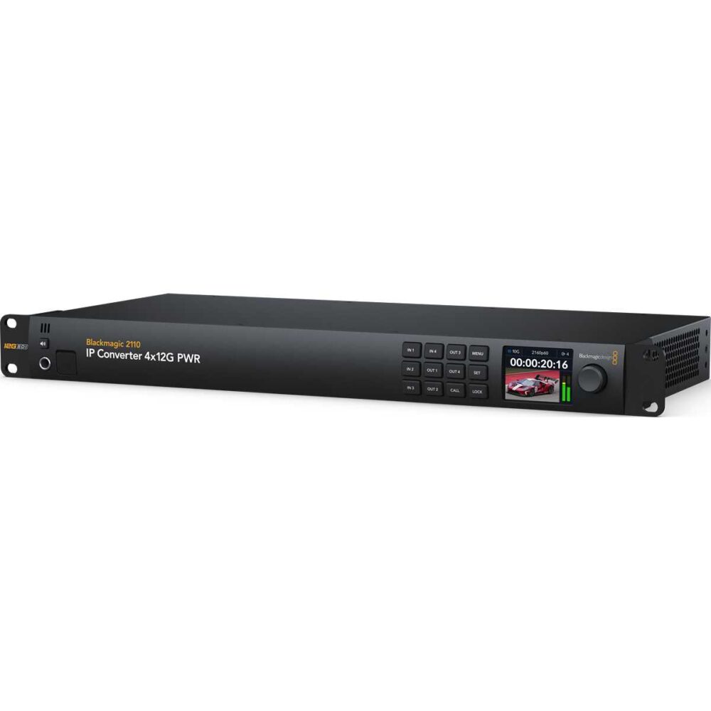 BLACKMAGIC DESIGN 2110 IP Converter 4x12G PWR