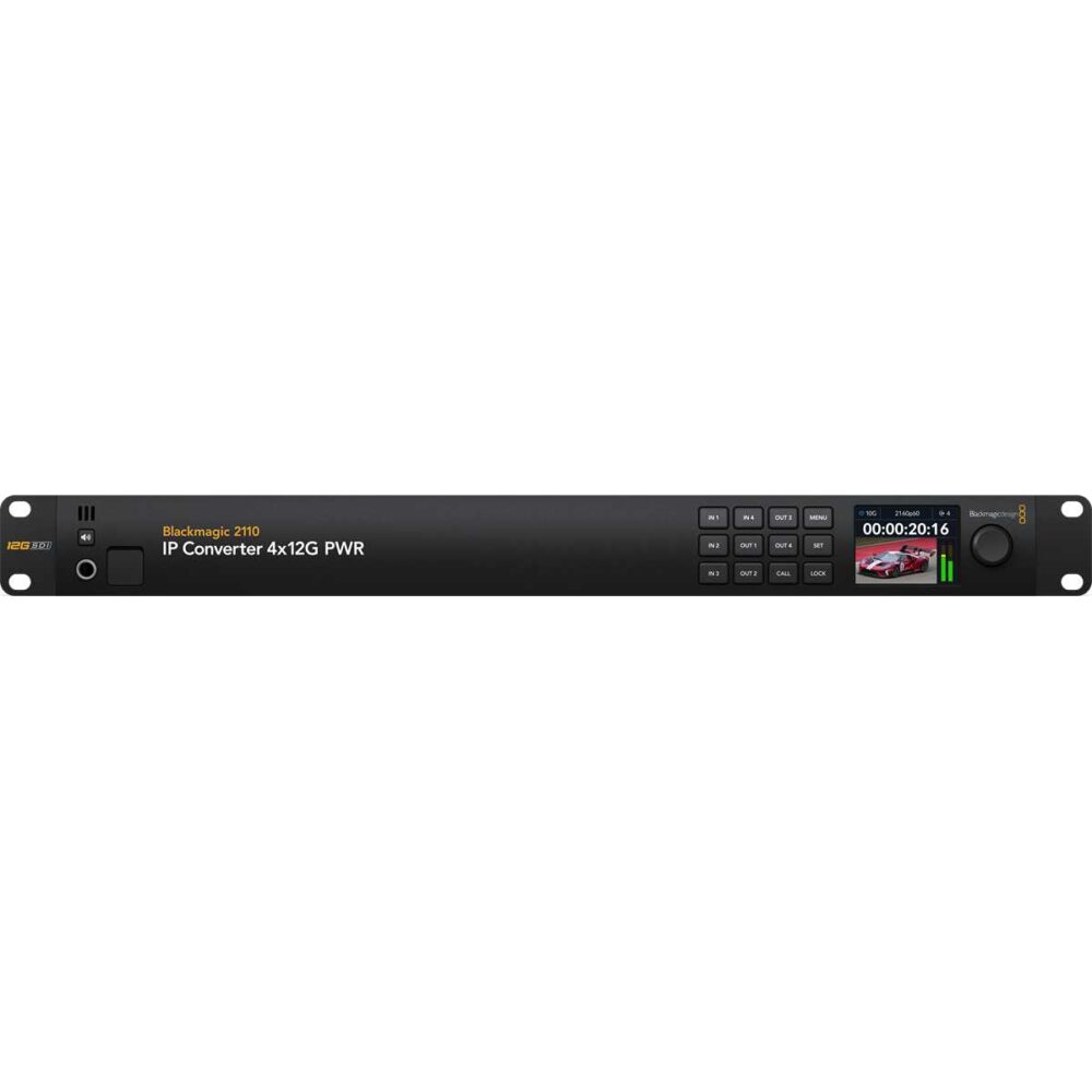BLACKMAGIC DESIGN 2110 IP Converter 4x12G PWR