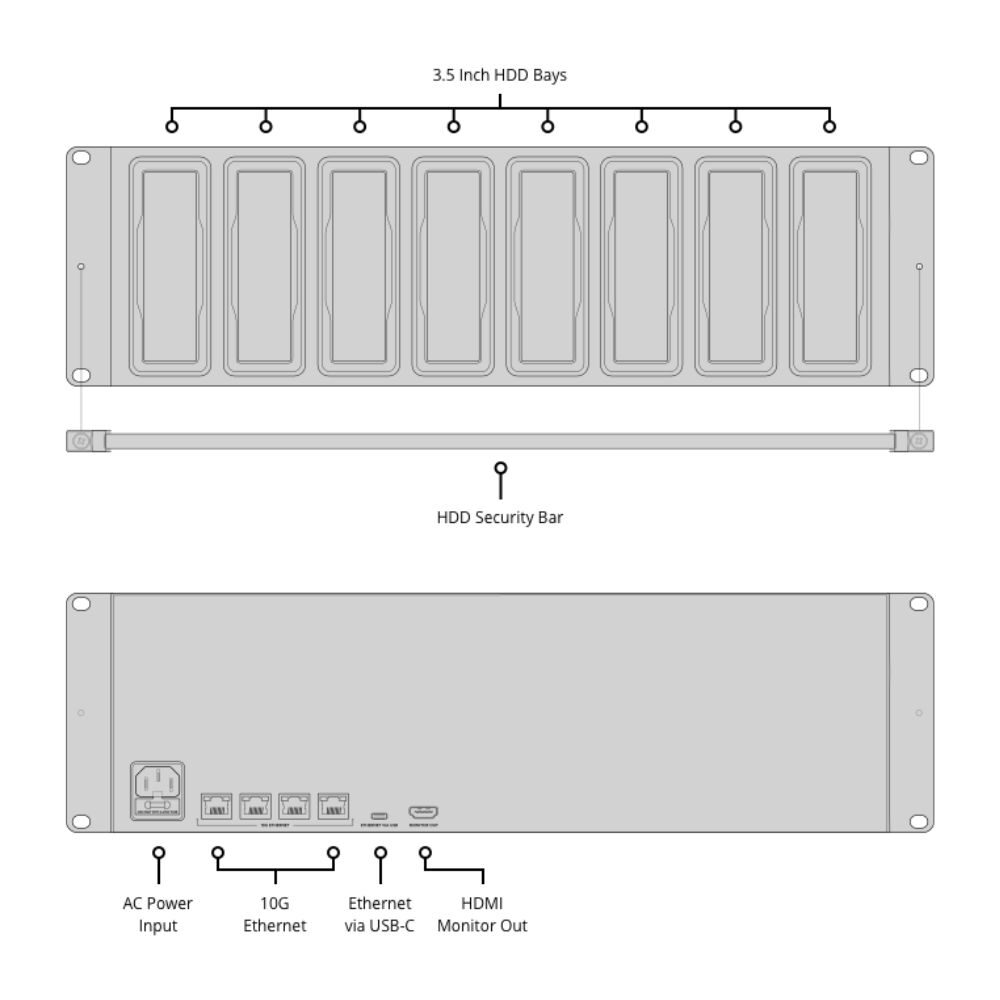 BLACKMAGIC DESIGN Cloud Backup 8